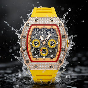 LuxeSpark – Rhinestone Embellished Watch