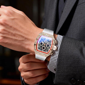 LuxeSpark – Rhinestone Embellished Watch