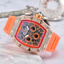 LuxeSpark – Rhinestone Embellished Watch