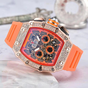 LuxeSpark – Rhinestone Embellished Watch