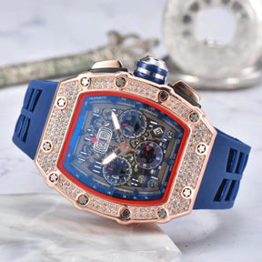 LuxeSpark – Rhinestone Embellished Watch