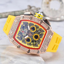 LuxeSpark – Rhinestone Embellished Watch