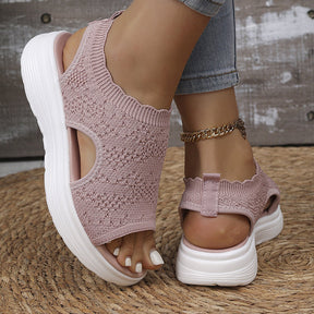 FlexWalk – Breathable Platform Sandals