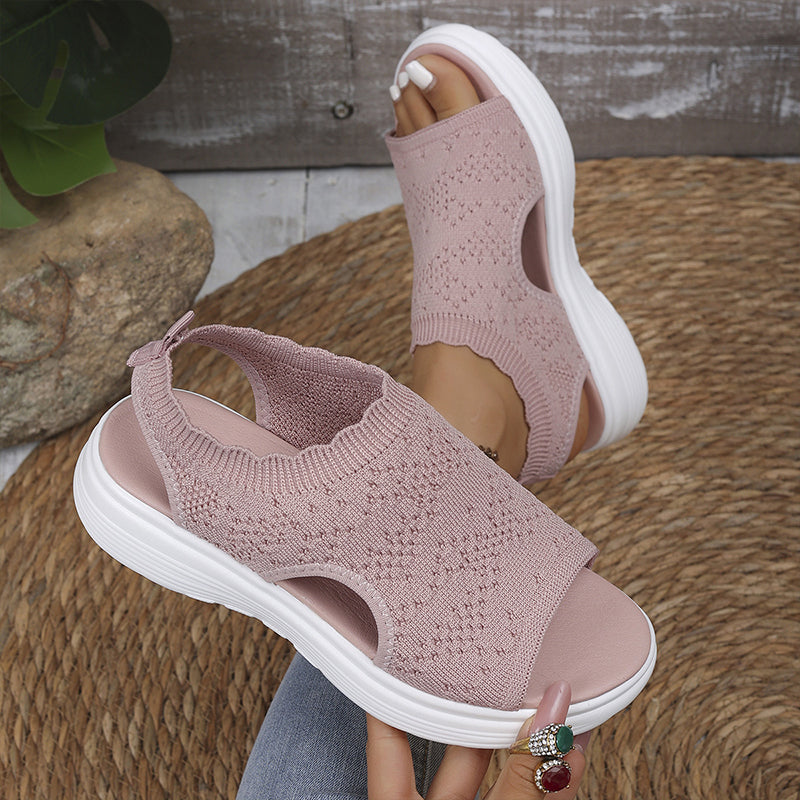 FlexWalk – Breathable Platform Sandals