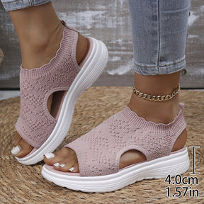 FlexWalk – Breathable Platform Sandals