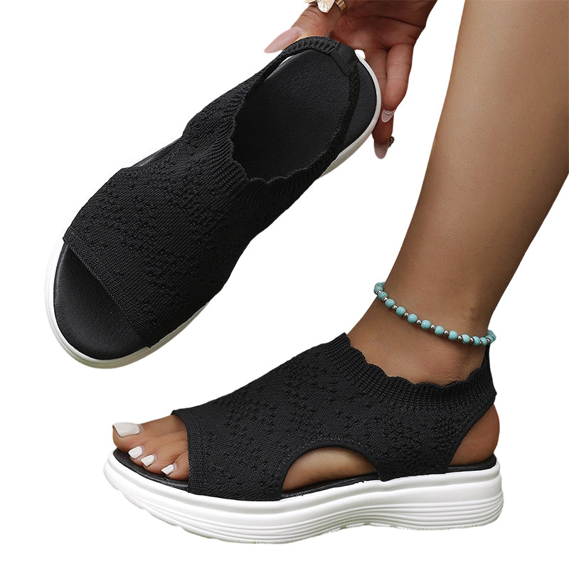FlexWalk – Breathable Platform Sandals