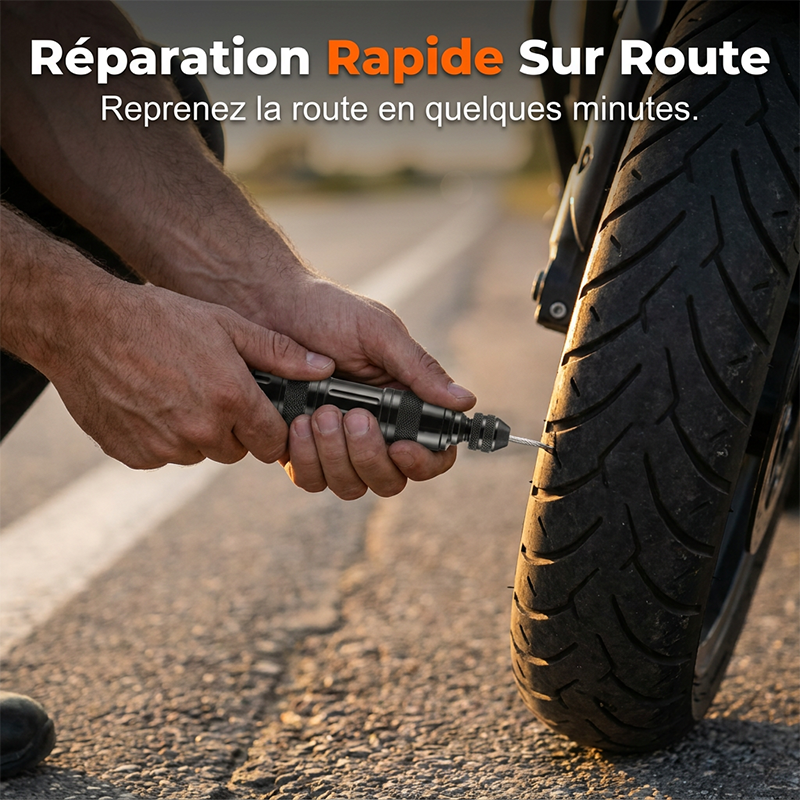 AutoRescue – Compact Tire Repair Kit