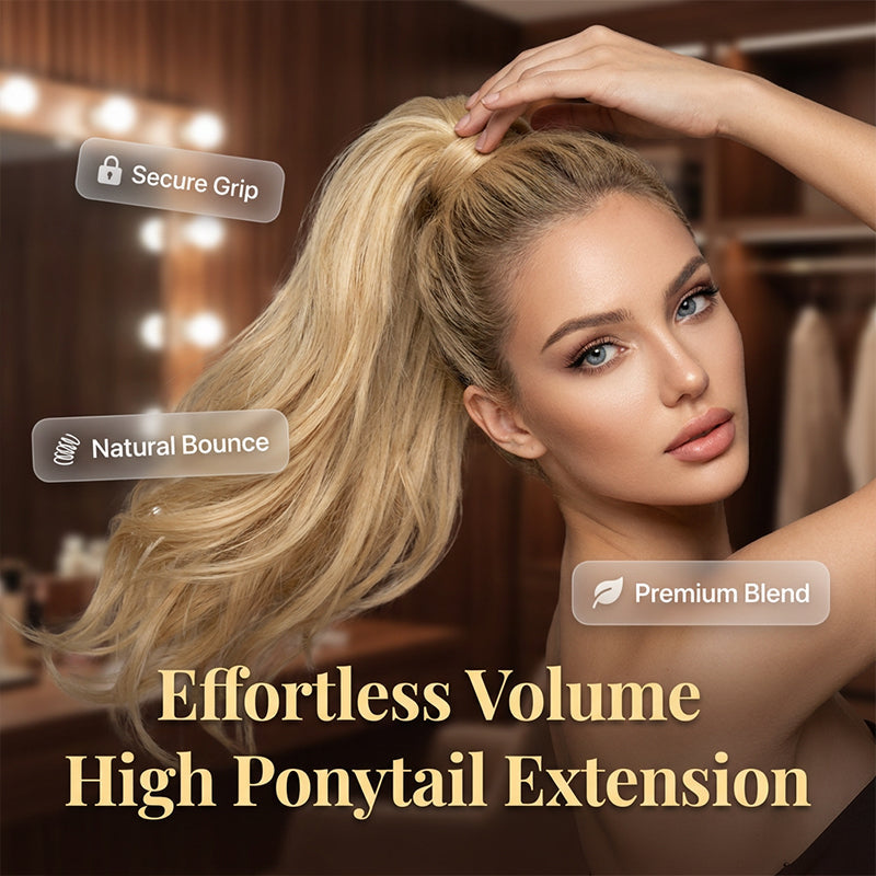 GlamCascade – High Ponytail Extension