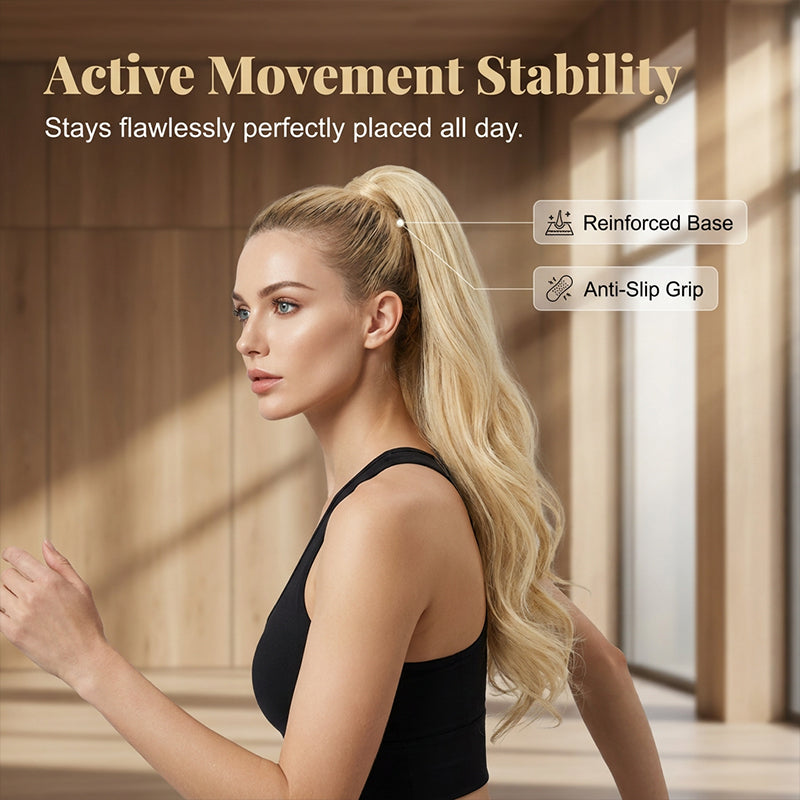 GlamCascade – High Ponytail Extension