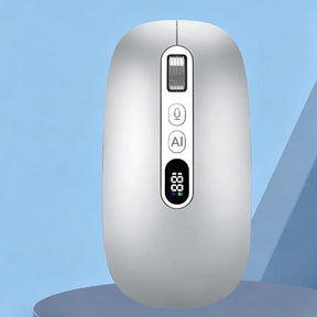 IntelliClick – Smart AI Voice Control Wireless Mouse