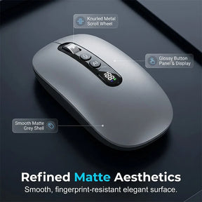IntelliClick – Smart AI Voice Control Wireless Mouse