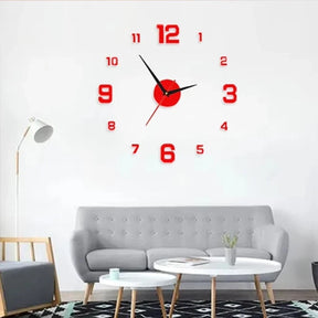 TimeVista – 3D Luminous Acrylic Wall Clock Set