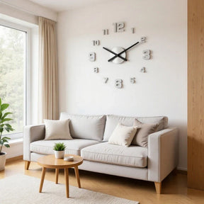 TimeVista – 3D Luminous Acrylic Wall Clock Set