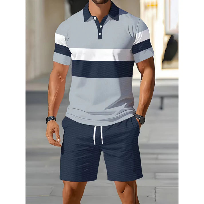 FlexFit – Men’s Two-Piece Shirt & Shorts Set