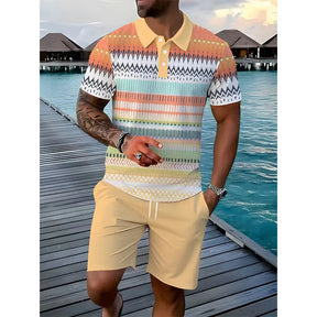FlexFit – Men’s Two-Piece Shirt & Shorts Set