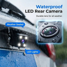 DriveGuard – Dual Lens Rearview Mirror Dash Cam