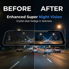 DriveGuard – Dual Lens Rearview Mirror Dash Cam
