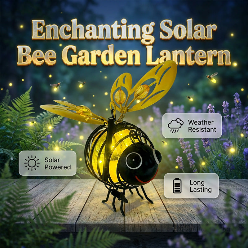 SunnyBee – Hanging Solar Garden Light