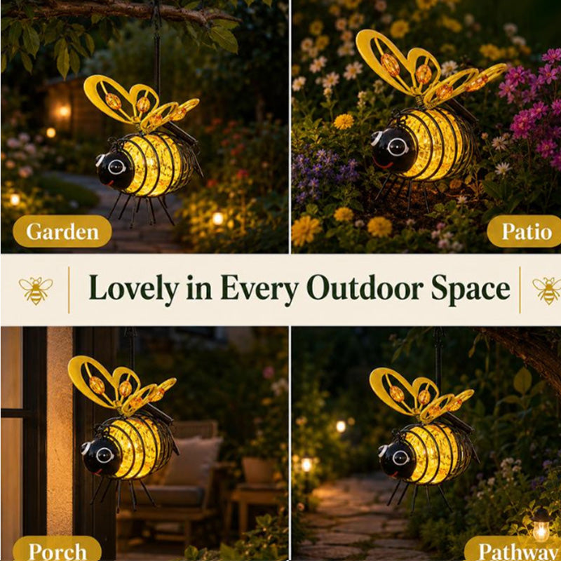 SunnyBee – Hanging Solar Garden Light