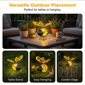 SunnyBee – Hanging Solar Garden Light