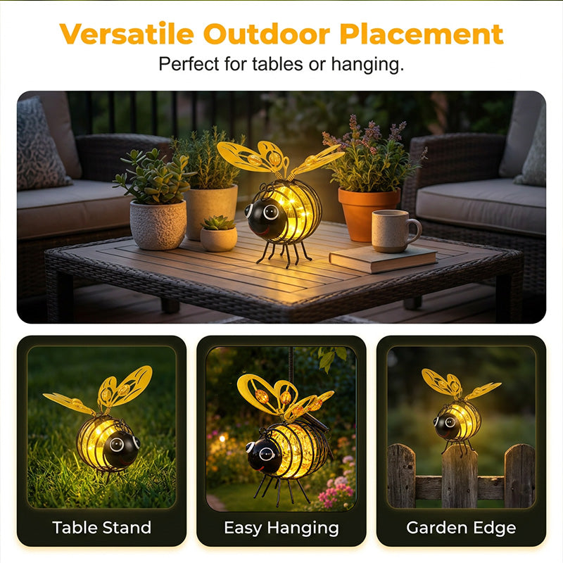 SunnyBee – Hanging Solar Garden Light