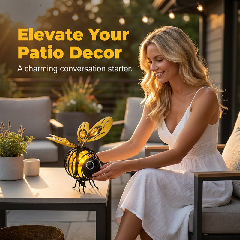 SunnyBee – Hanging Solar Garden Light