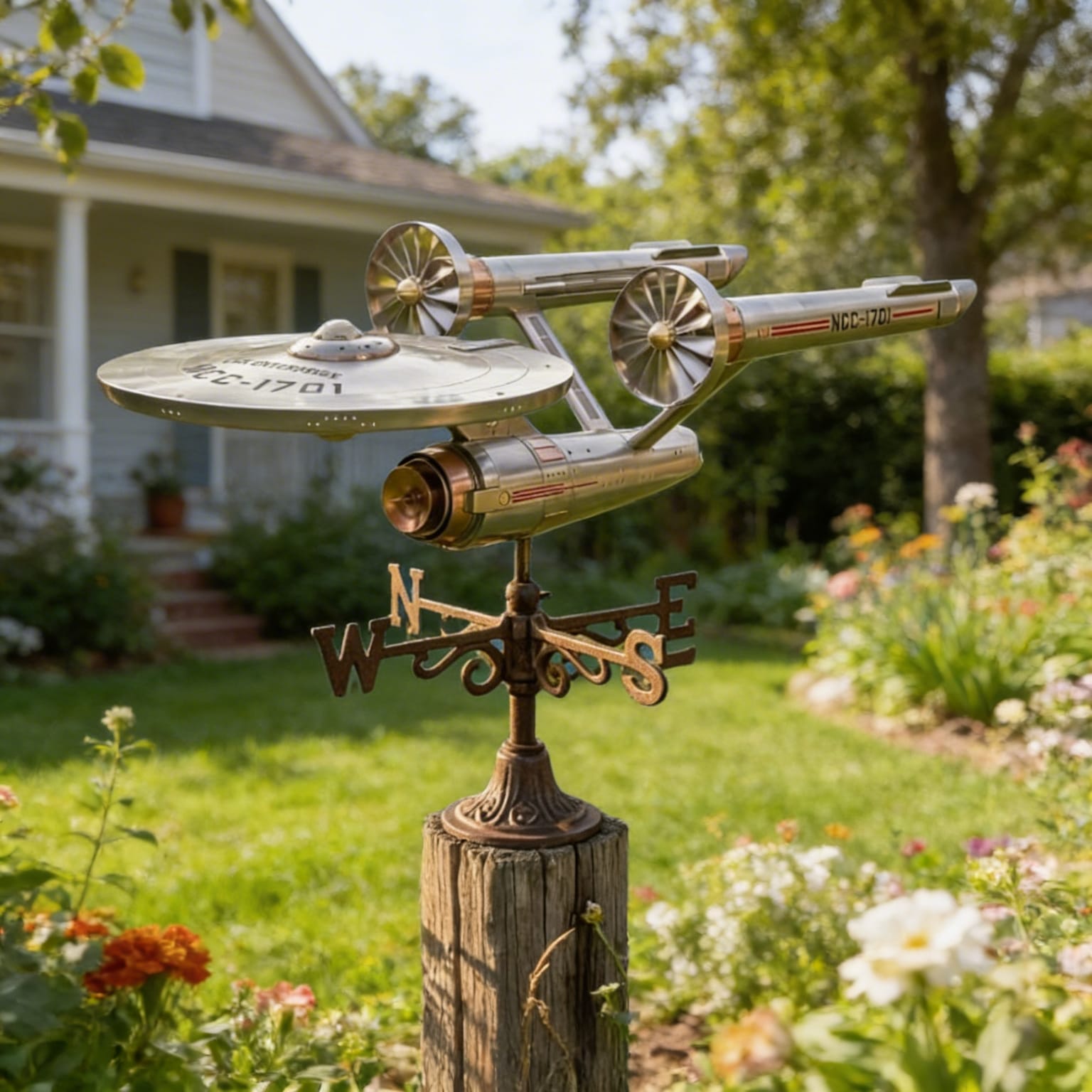 CosmoSpin – Interstellar Starship Wind Spinner