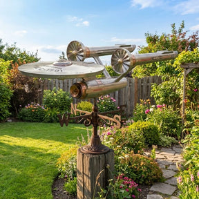 CosmoSpin – Interstellar Starship Wind Spinner