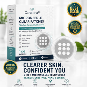 SkinNova – Dual Action Microneedle Acne Patch