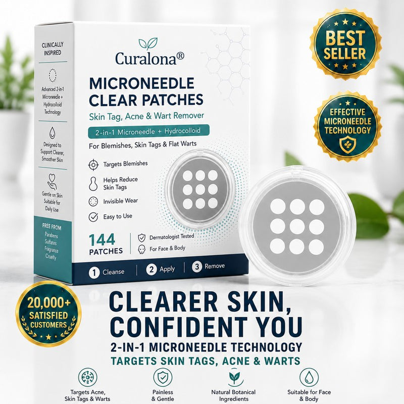SkinNova – Dual Action Microneedle Acne Patch