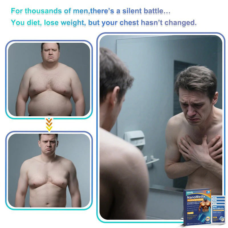 ⚕️💙Slimoly® Gynecomastia Chest Fatburn & Firm Patch