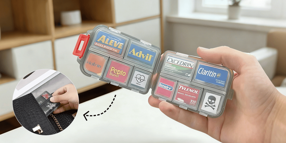 DoseKeeper – Organized Pill Management Box