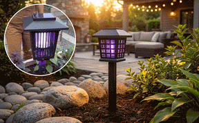 FlameGuard Solar – Mosquito Zapper Torch