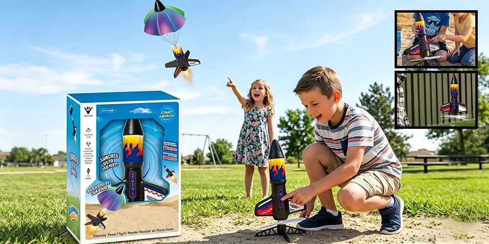 AirWhirl Pro – Electric Spinner Rocket Toy