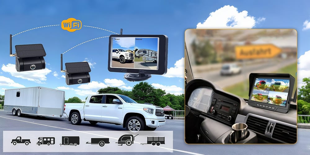 SolarVision Max - HD Backup Camera