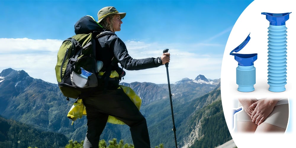 TravelRelief – Compact Leakproof Portable Urinal