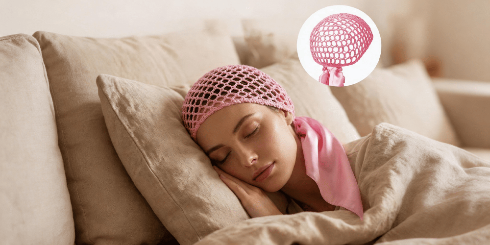 FrizzFree – Mesh Sleep Hair Cap