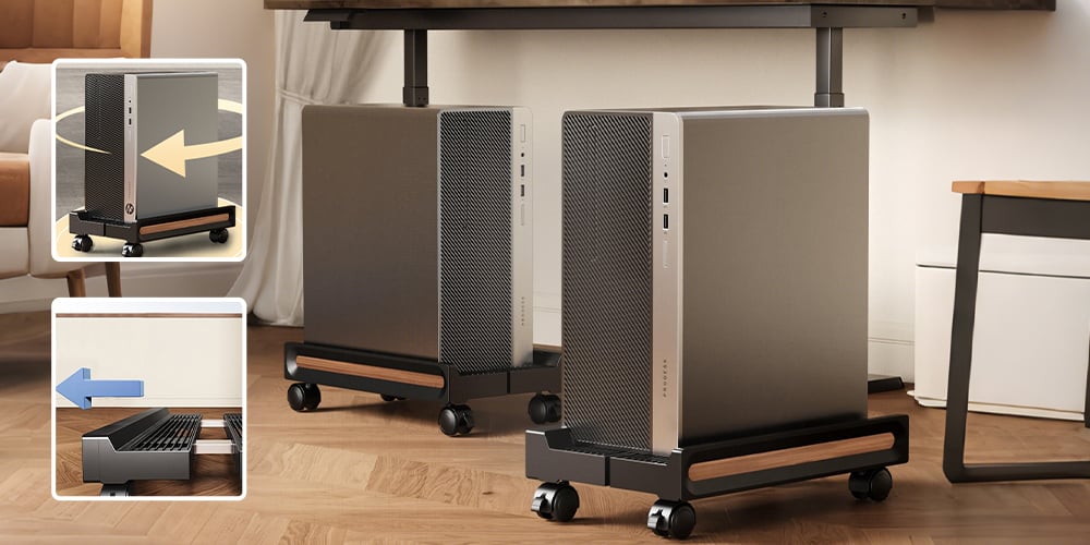 CPUBase – Modern Computer Tower Stand