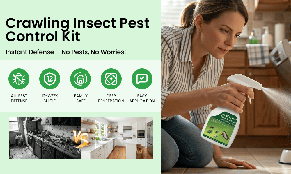 BugShield – Crawling Insect Pest Control Kit
