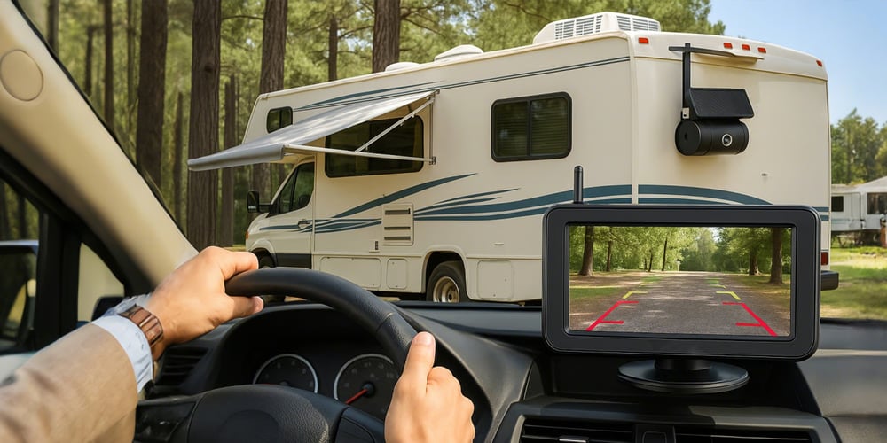 SolarVision Max - HD Backup Camera