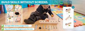 TinyBuilder – Kids Learning Tool Board