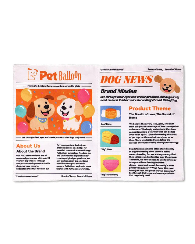 PupChronicle – Interactive Dog Toy