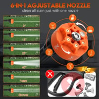 HydroForce – Portable Pressure Washer with Multi‑Nozzle