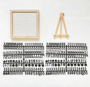 LetterLuxe – Premium Wooden Felt Letter Board