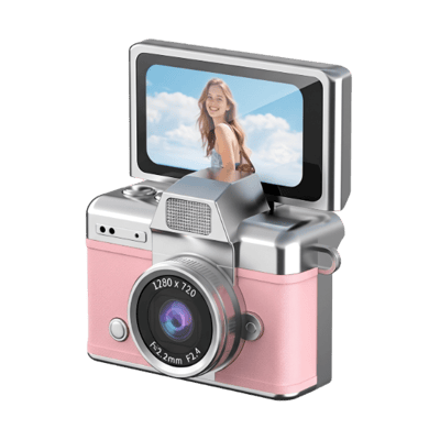 SnapVault – Mini Flip Screen Retro Camera