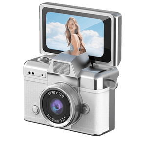 SnapVault – Mini Flip Screen Retro Camera