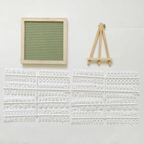LetterLuxe – Premium Wooden Felt Letter Board