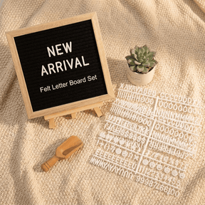 LetterLuxe – Premium Wooden Felt Letter Board