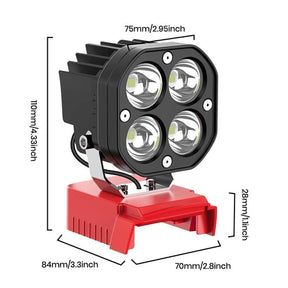 BrightGuard – Heavy-Duty LED Work Light Protecting Your Battery