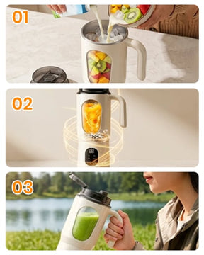 BlendGo - Portable 2-in-1 Smoothie Blender